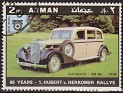 Ajman - 1970 - Cars - 2 RLS - Multicolor - Cars, Rallye - Michel 619 - Car Maybach SW38 1936 Aniv. Hubert v. Herkomer Rallye - 0